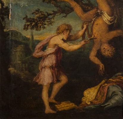  The Flaying of Marsyas -  A Tapestry of Human Torment and Divine Wrath!