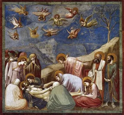  The Lamentation of Christ อันลึกซึ้งและรวดร้าวด้วยสีสันอันอ่อนโยน